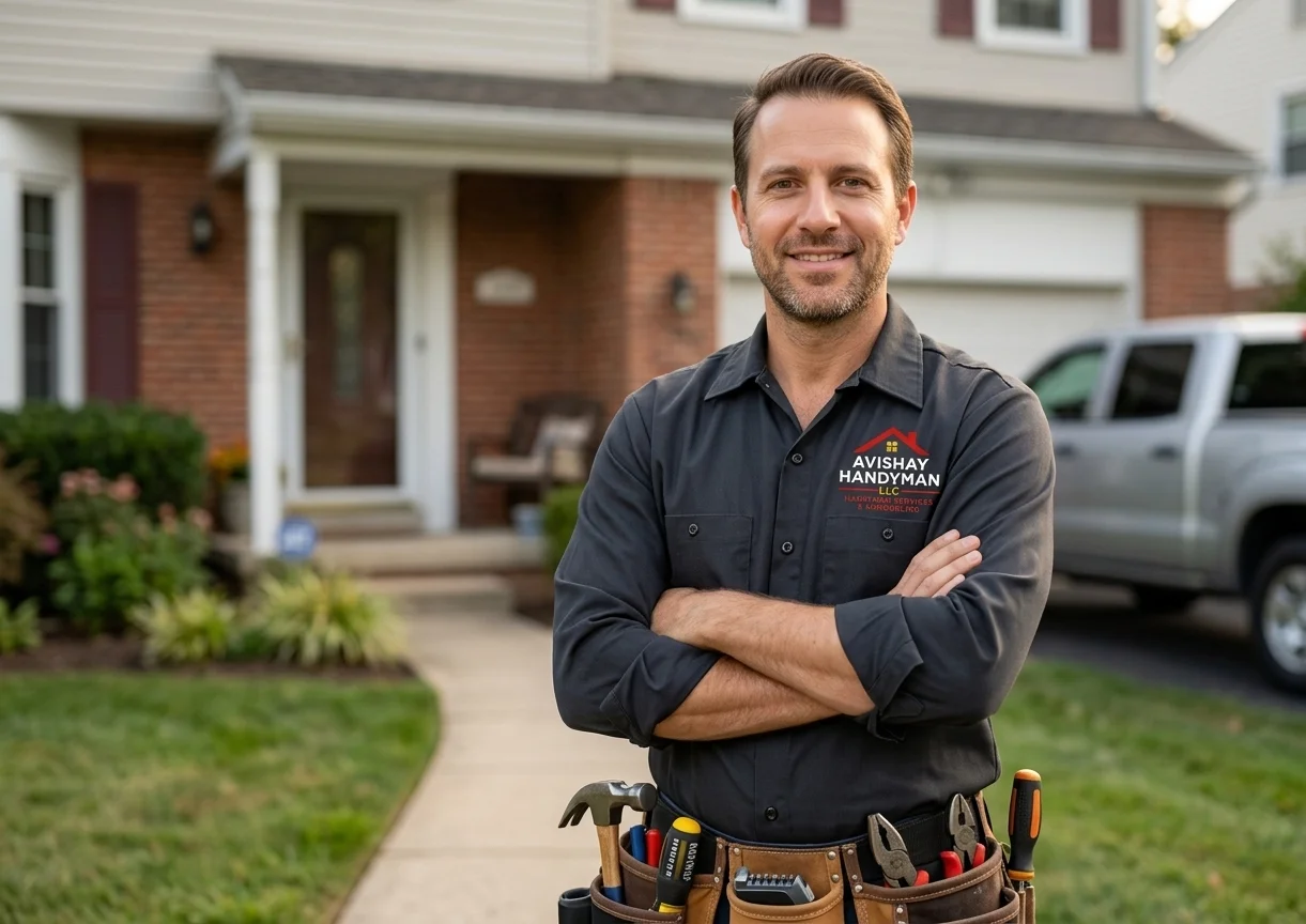 Avishay Handyman craftsman working on a home renovation project