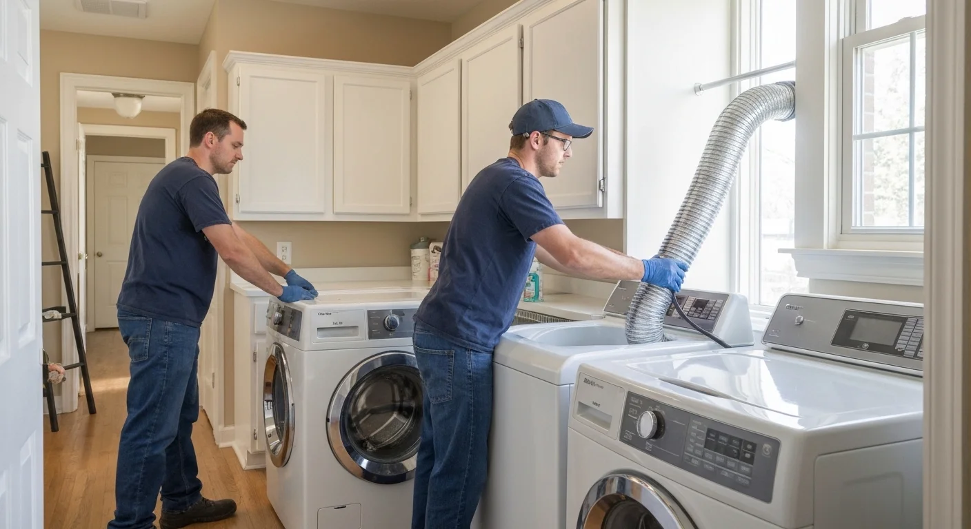 Professional dryer vent cleaning service in Silver Spring MD — Avishay Handyman LLC