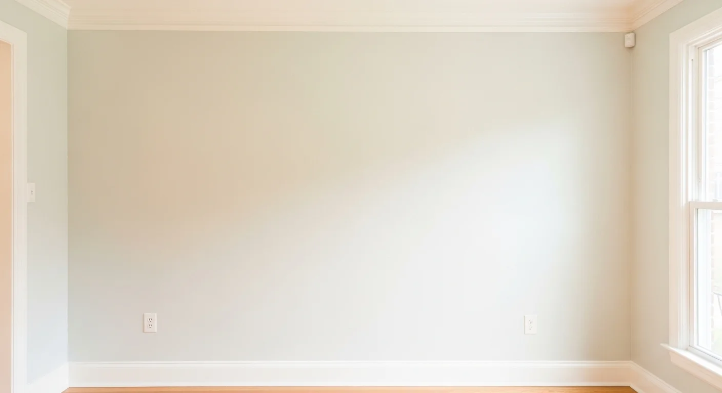Fresh interior paint and drywall repair completed in Rockville MD — smooth walls, bright finish