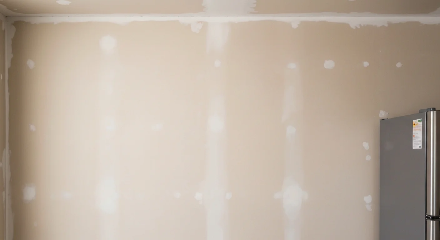 Perfectly repaired drywall in Silver Spring MD — smooth, seamless, ready for paint