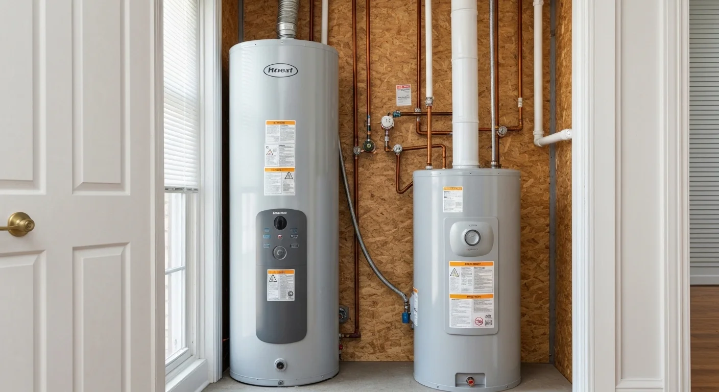 New energy-efficient water heater installed in Silver Spring MD